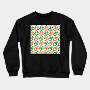 irish houndstooth of the dead Crewneck Sweatshirt